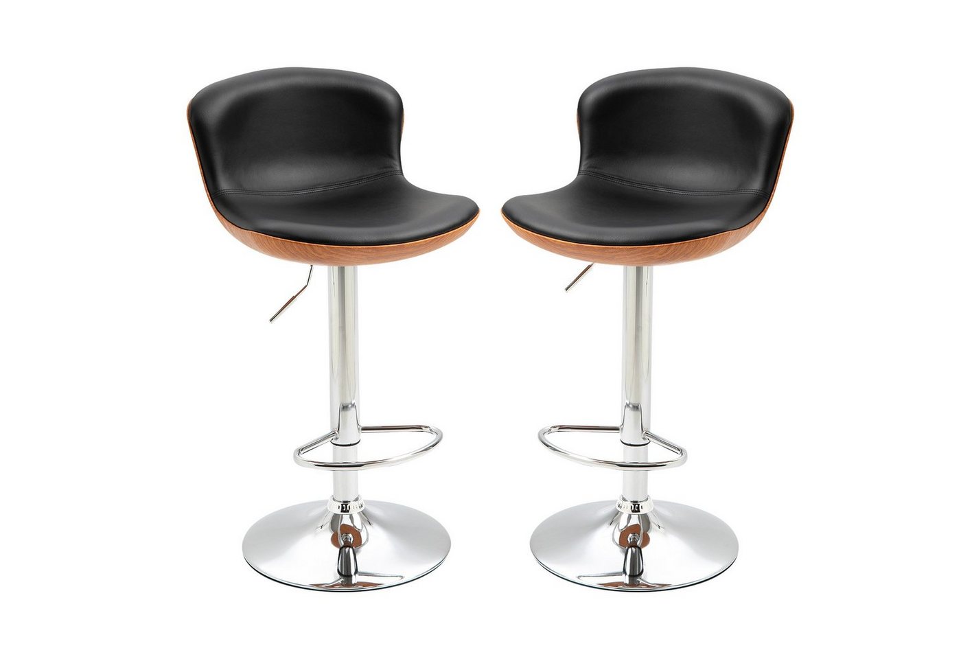 HOMCOM Barhocker Barhocker mit Fußstütze HOMCOM Barhocker Barhocker mit Fußstütze von HOMCOM