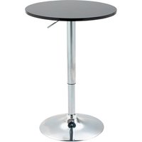 HOMCOM Bartisch, LxHxB: 61 x 61 x 70 cm, rund - schwarz HOMCOM Bartisch, LxHxB: 61 x 61 x 70 cm, rund - schwarz von HOMCOM