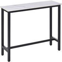 HOMCOM Bartisch Stehtisch mit Marmoroptik, Küchentisch mit verstellbare Füße HOMCOM Bartisch Stehtisch mit Marmoroptik, Küchentisch mit verstellbare Füße von HOMCOM
