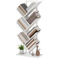 HOMCOM Baumförmiges Bücherregal mit 7 Ebenen Bücherregal mit 7 Regalen und Stahlstruktur für Wohnzimmer Büro Studium Schlafzimmer 50x24x109 cm Weiß Aosom HOMCOM Baumförmiges Bücherregal mit 7 Ebenen Bücherregal mit 7 Regalen und Stahlstruktur für Wohnzimmer Büro Studium Schlafzimmer 50x24x109 cm Weiß Aosom von HOMCOM