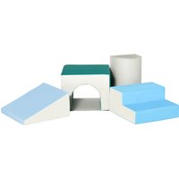 HOMCOM Bausteine für Kinder 4er-Set Schaumstoff-Bauklötze leicht zu reinigen weiche Füllung für 1-3 Jahre Hellgrau Blau Grün Aosom.de HOMCOM Bausteine für Kinder 4er-Set Schaumstoff-Bauklötze leicht zu reinigen weiche Füllung für 1-3 Jahre Hellgrau Blau Grün Aosom.de von HOMCOM
