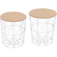 HOMCOM Beistelltisch, BxH: 40 x 45 cm, eckig - bunt HOMCOM Beistelltisch, BxH: 40 x 45 cm, eckig - bunt von HOMCOM