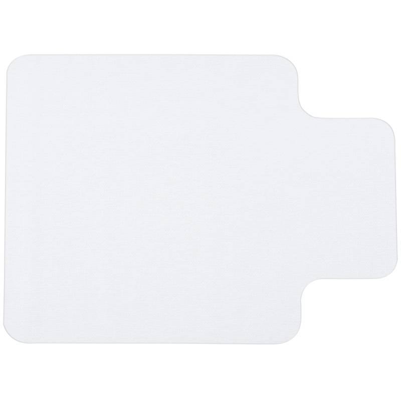 HOMCOM Bodenschutzmatte 90 x 120 cm Bürostuhl Unterlage in Transparent von HOMCOM