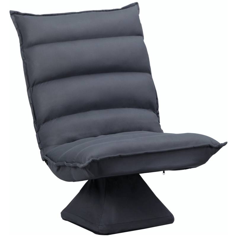 HOMCOM Bodensofa mit Verstellbarer Lehne Drehbar von HOMCOM