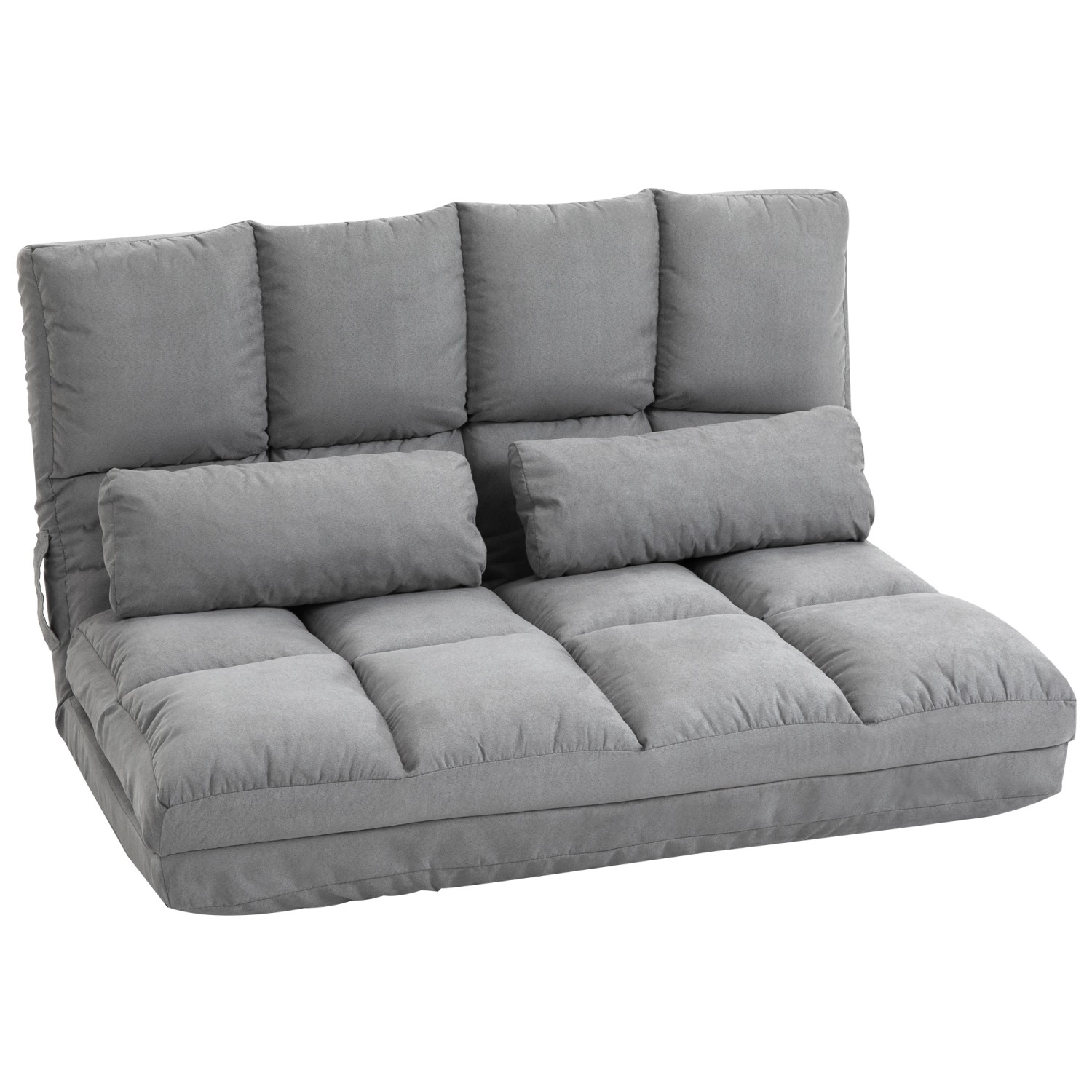 HOMCOM Bodenstuhl 2-in-1 mit Rückenlehne 102 x 73 x 60 cm HOMCOM Bodenstuhl 2-in-1 mit Rückenlehne 102 x 73 x 60 cm von HOMCOM