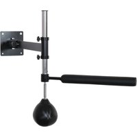 Boxgestell Boxtraining Wandhalterung klappbar mit drehbarer Reflexstange Speedball höhenverstellbar für Jugendliche und Erwachsene von HOMCOM