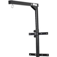 HOMCOM Boxsack Halterung schwarz Stahl B/T/L: ca. 40x64x40 cm von HOMCOM