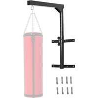 HOMCOM Boxsackhalterung Wandhalterung Boxsack Sandsack Halterung bis 100 kg Tragkraft 60-88cm höhenverstellbar Schwarz Aosom HOMCOM Boxsackhalterung Wandhalterung Boxsack Sandsack Halterung bis 100 kg Tragkraft 60-88cm höhenverstellbar Schwarz Aosom von HOMCOM