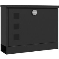 HOMCOM Briefkasten schwarz B/H/L: ca. 11,5x36,5x29 cm HOMCOM Briefkasten schwarz B/H/L: ca. 11,5x36,5x29 cm von HOMCOM
