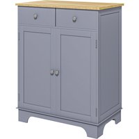 HOMCOM Buffet mit Mehrfachlagerung 2 Türen mit verstellbarem Regal 2 Schubladen Kautschukholzplatte Aosom HOMCOM Buffet mit Mehrfachlagerung 2 Türen mit verstellbarem Regal 2 Schubladen Kautschukholzplatte Aosom von HOMCOM