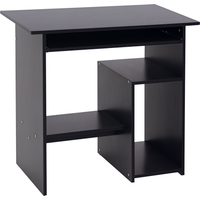 HOMCOM Computertisch Schreibtisch Bürotisch Gamingtisch Kinderschreibtisch PC-Tisch Schwarz 80x45x75 cm vielseitig einsetzbar für Home Office   Aosom.de von HOMCOM