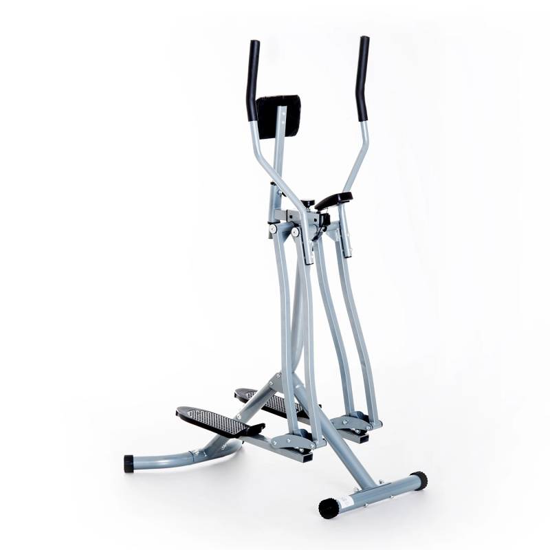 HOMCOM Crosstrainer Heimtrainer mit LCD-Anzige Verstellbar Stahl 96 x 60 x 152cm von HOMCOM