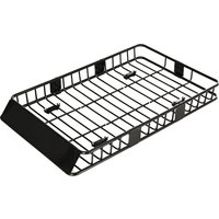 HOMCOM Dachkorb Auto Einstellbare Länge, Universal Dachträger, Gepäckkorb Metall, Schwarz, 162x99x16cm Aosom HOMCOM Dachkorb Auto Einstellbare Länge, Universal Dachträger, Gepäckkorb Metall, Schwarz, 162x99x16cm Aosom von HOMCOM