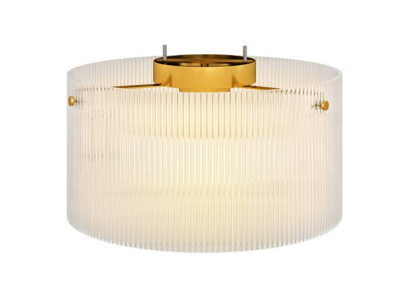 HOMCOM Deckenleuchte Deckenleuchte mit E27 Fassung, Ohne Leuchtmittel, für Schlafzimmer Wohnzimmer Ø32 x 16,5 cm, exkl.Glühbirne Transparent HOMCOM Deckenleuchte Deckenleuchte mit E27 Fassung, Ohne Leuchtmittel, für Schlafzimmer Wohnzimmer Ø32 x 16,5 cm, exkl.Glühbirne Transparent von HOMCOM