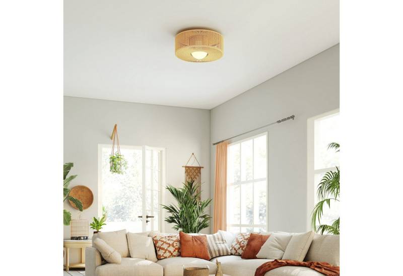 HOMCOM Deckenleuchte Hanfseil-Schirm, LED, für Schlafzimmer, Wohnzimmer, Mehrfarbig HOMCOM Deckenleuchte Hanfseil-Schirm, LED, für Schlafzimmer, Wohnzimmer, Mehrfarbig von HOMCOM