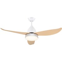 HOMCOM Deckenventilator mit LED-Licht 6 geräuscharme Geschwindigkeiten - Fernbedienung - Durchmesser 122 cm Aosom HOMCOM Deckenventilator mit LED-Licht 6 geräuscharme Geschwindigkeiten - Fernbedienung - Durchmesser 122 cm Aosom von HOMCOM