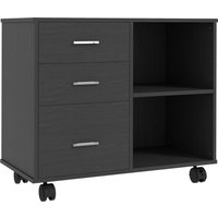 HOMCOM Druckerständer Büro-Organizer mit 3 Schubladen + 2 Fächern + großer Ablage aus Partikelspanplatten Schwarz Aosom HOMCOM Druckerständer Büro-Organizer mit 3 Schubladen + 2 Fächern + großer Ablage aus Partikelspanplatten Schwarz Aosom von HOMCOM