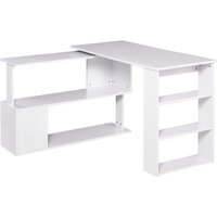 HOMCOM Eckschreibtisch Computertisch L-Form 120x110cm I-Form 190x50cm, stabiler Arbeitstisch für Home Office Aosom.de HOMCOM Eckschreibtisch Computertisch L-Form 120x110cm I-Form 190x50cm, stabiler Arbeitstisch für Home Office Aosom.de von HOMCOM