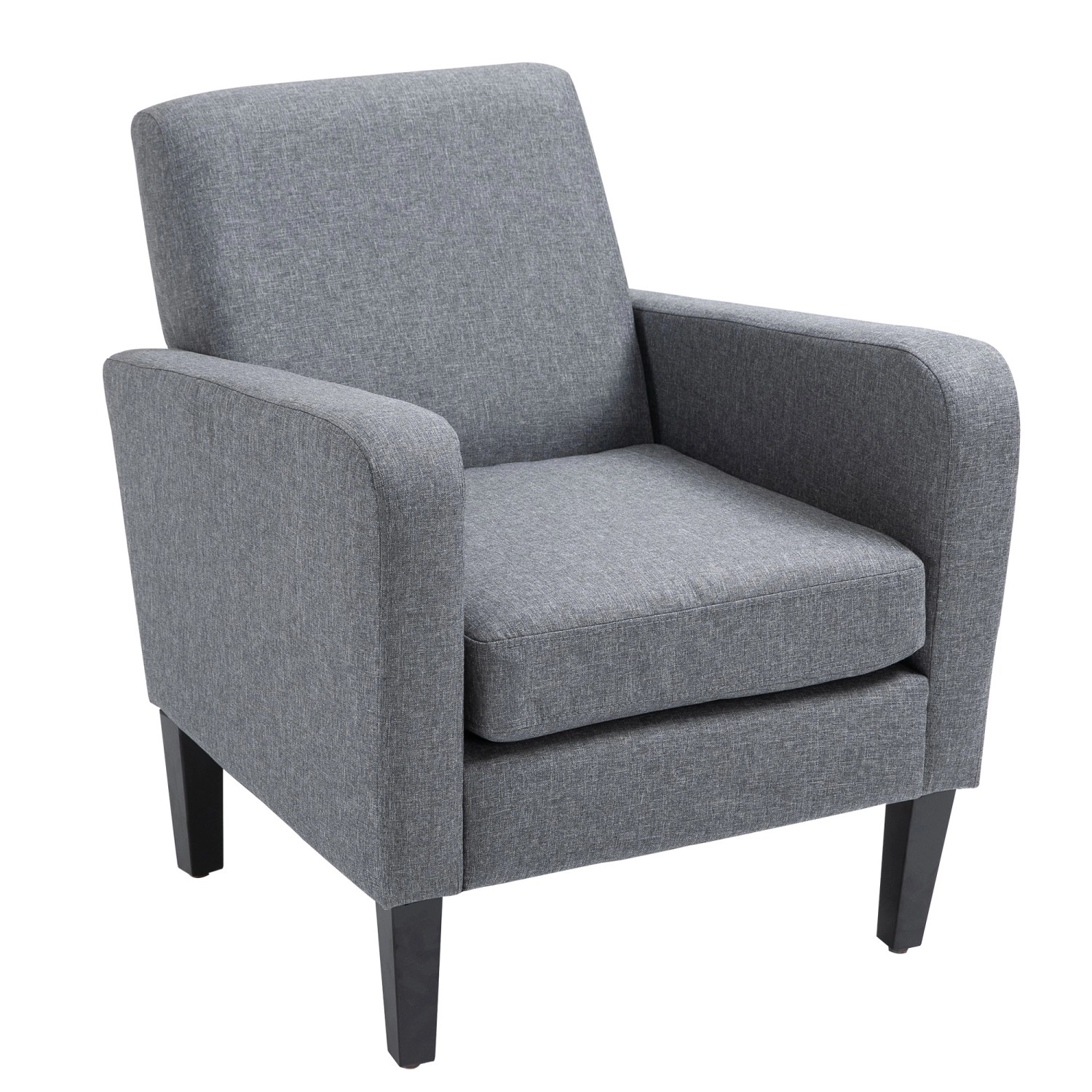 HOMCOM Einzelsessel Relaxsessel Holzfüße Leinenstoff 66 x 72 x 74 cm HOMCOM Einzelsessel Relaxsessel Holzfüße Leinenstoff 66 x 72 x 74 cm von HOMCOM