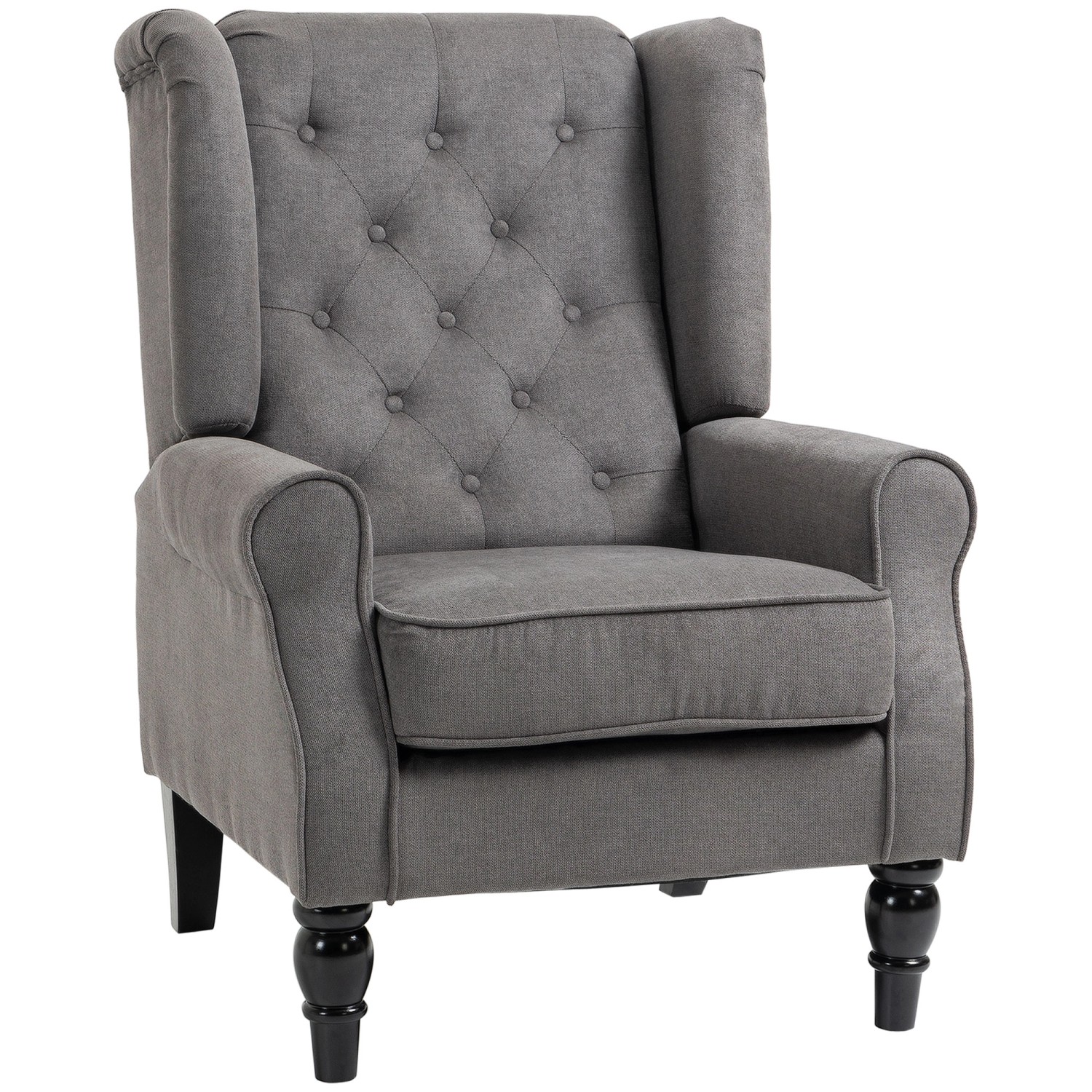 HOMCOM Einzelsessel Relaxsessel mit Tufting Holzfüße 74 x 86 x 102 cm HOMCOM Einzelsessel Relaxsessel mit Tufting Holzfüße 74 x 86 x 102 cm von HOMCOM
