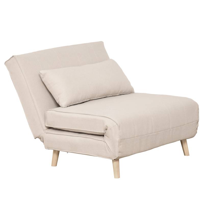 HOMCOM Einzelsofa Verstellbar Rückenlehne Liege 94 x 78 x80cm von HOMCOM