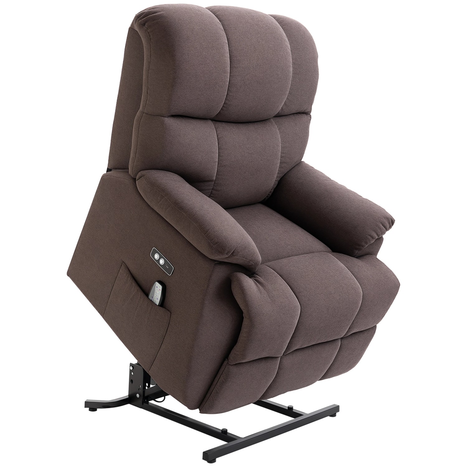 HOMCOM Elektrisch Fernsehsessel Relaxsessel mit Fußablage Seitentasche Braun HOMCOM Elektrisch Fernsehsessel Relaxsessel mit Fußablage Seitentasche Braun von HOMCOM