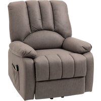 HOMCOM Elektrischer Aufstehsessel Relaxsessel verstellbarem Rückenlehne und Fußstütze aus Mikrofaser mit Fernbedienung - 86 x 92 x 102 cm - Grau Aosom HOMCOM Elektrischer Aufstehsessel Relaxsessel verstellbarem Rückenlehne und Fußstütze aus Mikrofaser mit Fernbedienung - 86 x 92 x 102 cm - Grau Aosom von HOMCOM