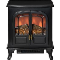 HOMCOM Elektrischer Kaminofen im neo-retro Stil 2 Türen Gehärtetes Glas 1000/2000 W LED einstellbare Helligkeit Stahl ABS Schwarz Aosom HOMCOM Elektrischer Kaminofen im neo-retro Stil 2 Türen Gehärtetes Glas 1000/2000 W LED einstellbare Helligkeit Stahl ABS Schwarz Aosom von HOMCOM