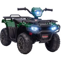 Elektro Kinderquad, Elektroauto, Elektro-Quad, Kinderfahrzeug, Grün von HOMCOM