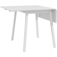 HOMCOM Esstisch, LxBxH: 110 x 86 x 75 cm - weiss HOMCOM Esstisch, LxBxH: 110 x 86 x 75 cm - weiss von HOMCOM