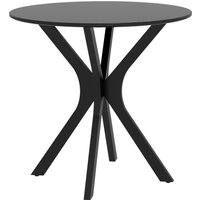 HOMCOM Esstisch, Runder Küchentisch, Esszimmertisch mit Spider-Stahlgestell von HOMCOM