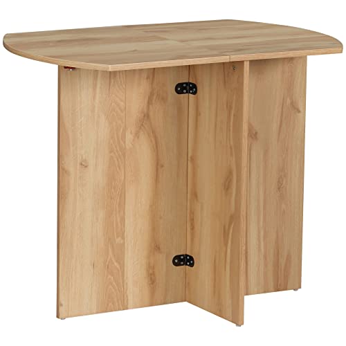 HOMCOM Esstisch Klapptisch Beistelltisch Esszimmertisch Küchentisch Sideboard für Küche Wohnzimmer Funktionstisch Klappbar Modernes Design Spanplatte Eiche 90 x 60 x 74 cm HOMCOM Esstisch Klapptisch Beistelltisch Esszimmertisch Küchentisch Sideboard für Küche Wohnzimmer Funktionstisch Klappbar Modernes Design Spanplatte Eiche 90 x 60 x 74 cm von HOMCOM