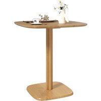 HOMCOM Esstisch für 4 Personen, moderner Küchentisch mit Holzoptik, 70 x 70 cm, Naturholz   Aosom von HOMCOM