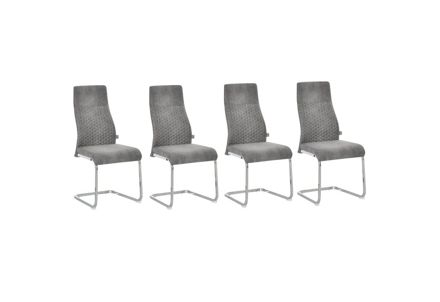 HOMCOM Esszimmerstuhl Esszimmerstühle 4er-Set HOMCOM Esszimmerstuhl Esszimmerstühle 4er-Set von HOMCOM