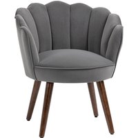 HOMCOM Esszimmerstuhl Küchenstuhl Sessel mit Rückenlehne Wohnzimmerstuhl Polyester Gummiholz Dunkelgrau 66 x 72 x 79 cm Aosom HOMCOM Esszimmerstuhl Küchenstuhl Sessel mit Rückenlehne Wohnzimmerstuhl Polyester Gummiholz Dunkelgrau 66 x 72 x 79 cm Aosom von HOMCOM
