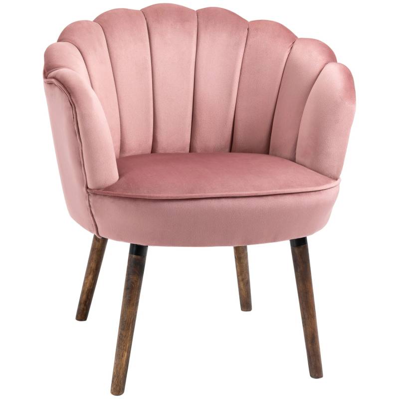 HOMCOM Esszimmerstuhl mit Rückenlehne 66 x 66 x 78,5 cm von HOMCOM