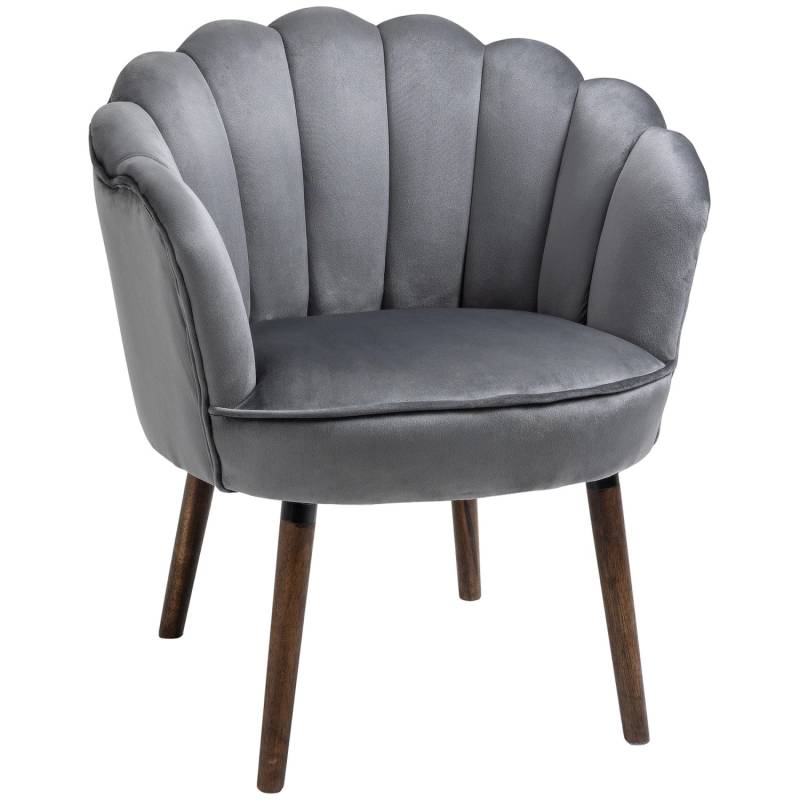 HOMCOM Esszimmerstuhl mit Weichem Sitzkissen 66 x 66 x 78,5 cm von HOMCOM