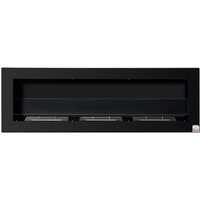 HOMCOM Ethanol-Kamin, BxHxT: 120 x 40 x 15 cm, Stahl - schwarz HOMCOM Ethanol-Kamin, BxHxT: 120 x 40 x 15 cm, Stahl - schwarz von HOMCOM