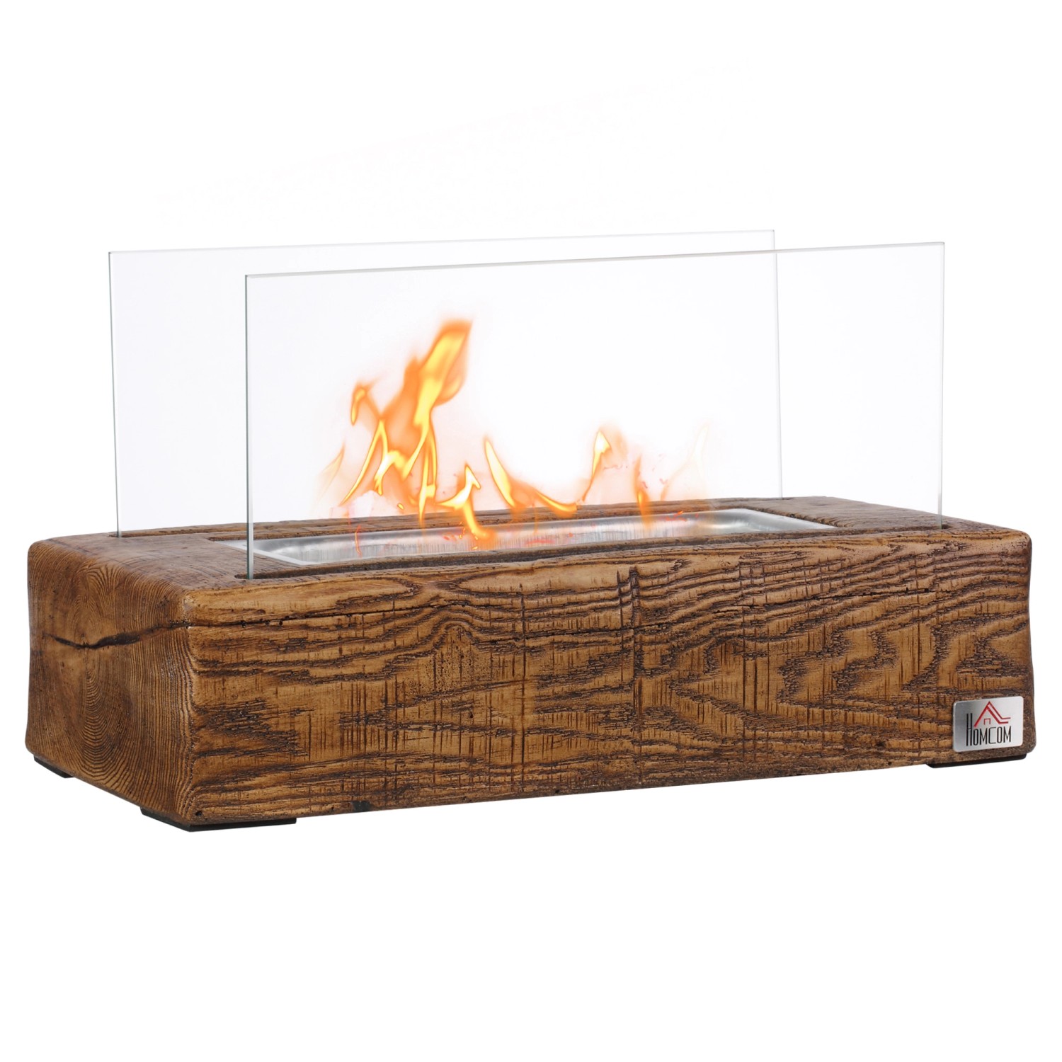 HOMCOM Ethanol Kamin 1000BTU 0,15L mit Feuerdeckel HOMCOM Ethanol Kamin 1000BTU 0,15L mit Feuerdeckel von HOMCOM