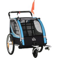 HOMCOM Fahrrad-Zubehör blau blau B/H/L: ca. 75x142x101 cm HOMCOM Fahrrad-Zubehör blau blau B/H/L: ca. 75x142x101 cm von HOMCOM