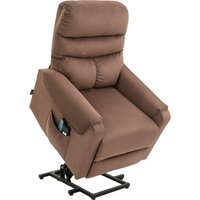 HOMCOM Fernsehsessel Aufstehsessel elektrisch mit Massagefunktion Heizung Liegefunktion Polyester hellbraun 79x97x103cm für Komfort & Entspannung Aosom.de HOMCOM Fernsehsessel Aufstehsessel elektrisch mit Massagefunktion Heizung Liegefunktion Polyester hellbraun 79x97x103cm für Komfort & Entspannung Aosom.de von HOMCOM