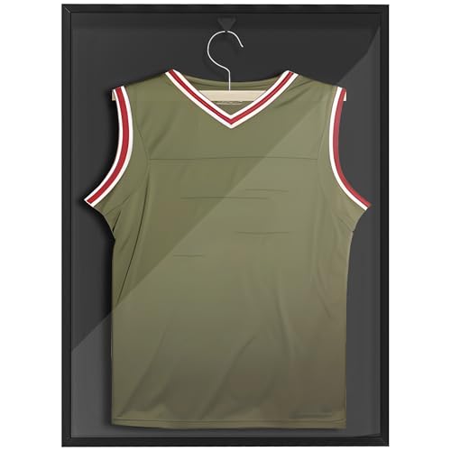 HOMCOM Frame Box T-Frame Rahmen für Trikot, Aluminium, Acryl, UV-Schutz, 60 x 80 cm, Schwarz HOMCOM Frame Box T-Frame Rahmen für Trikot, Aluminium, Acryl, UV-Schutz, 60 x 80 cm, Schwarz von HOMCOM