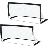 HOMCOM Fußballtor schwarz B/H/T: ca. 90x89x86 cm HOMCOM Fußballtor schwarz B/H/T: ca. 90x89x86 cm von HOMCOM