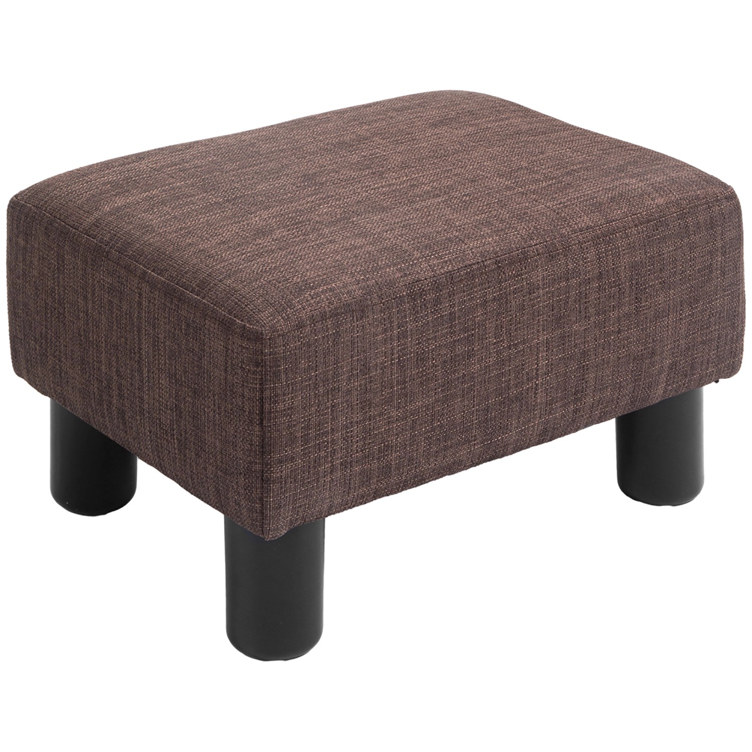HOMCOM Fußhocker Fußauflage Stoff Schaumstoff Kunststoff Braun 40 x 30 x 24 cm HOMCOM Fußhocker Fußauflage Stoff Schaumstoff Kunststoff Braun 40 x 30 x 24 cm von HOMCOM