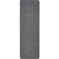 HOMCOM Fußmatte aus Baumwolle waschbar Dunkelgrau 150 x 50 x 0,45 cm   Aosom von HOMCOM