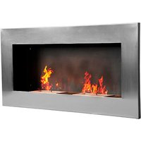 HOMCOM Gel-Kamin, BxHxT: 54 x 14 x 54 cm, Edelstahl - silberfarben HOMCOM Gel-Kamin, BxHxT: 54 x 14 x 54 cm, Edelstahl - silberfarben von HOMCOM