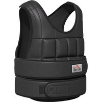 HOMCOM Gewichtsweste 30 kg verstellbar mit 35 Gewichtssäcken für Krafttraining aus Oxford Metall Schwarz 60x50cm   Aosom.de von HOMCOM