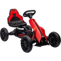 HOMCOM Go Kart rot B/H/L: ca. 58x58,5x100 cm HOMCOM Go Kart rot B/H/L: ca. 58x58,5x100 cm von HOMCOM