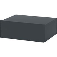 HOMCOM Hängenachttisch mit Schublade, Schlafzimmer Nachttisch aus Spanplatte im modernen Stil, 40x30x15 cm, Schwarz Aosom HOMCOM Hängenachttisch mit Schublade, Schlafzimmer Nachttisch aus Spanplatte im modernen Stil, 40x30x15 cm, Schwarz Aosom von HOMCOM