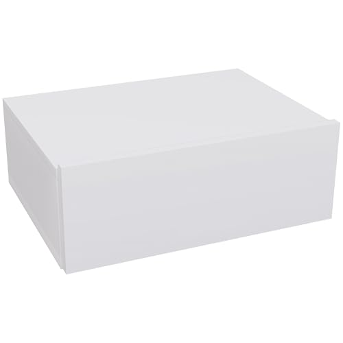 HOMCOM Hängender Nachttisch mit Schublade, Nachttisch für Schlafzimmer aus Spanplatte, Moderner Stil, 40x30x15 cm, Weiß von HOMCOM